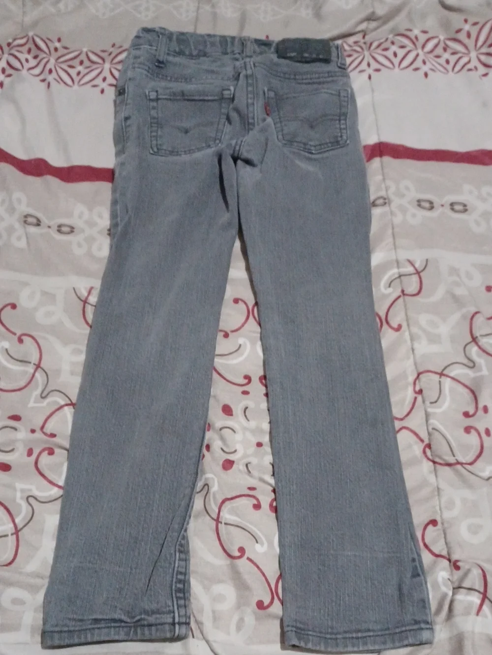 Levi's 510 Gray Skinny Jeans For Boys Size 10